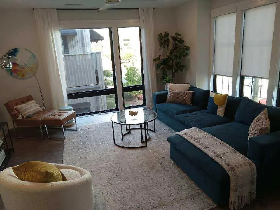 Minter Teal With Rooftop Balcony Charlotte 0*,  United States